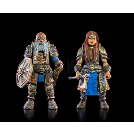 Mythic Legions: Rising Sons Actionfigúrkas 2-Pack Exiles From Under the Mountain 15 cm